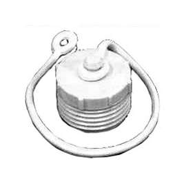 US Hardware RV-460C Hose Plug, 3/4 in OD, Male, Plastic