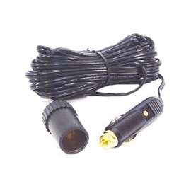 US Hardware RV-483B Extension Cord, Male Plug, Female Receptacle, Black Jacket
