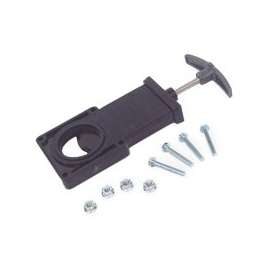 US Hardware RV-513B Waste Gate, ABS/Stainless Steel, Black