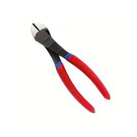 Crescent 5427CVN Diagonal Cutting Plier, 12 AWG Cutting, 7 in OAL, Red Handle