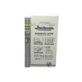 Jackson Wire 11 03 12 13 Hardware Cloth, 1/2 x 1/2 in Mesh, 5 ft L, 24 in W, 19 ga
