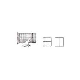 Jackson Wire 10 08 23 29 Welded Garden Fence, 16 ga, 50 ft L, 24 in H, Galvanized