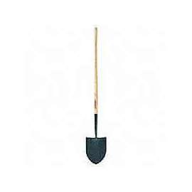 RAZOR-BACK 40116 Irrigation Shovel, 11-1/2 in L x 8-5/8 in W Blade, Hardwood Handle