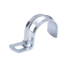 B & K G18-050HC Pipe Strap, 1/2 in Opening, Galvanized Steel
