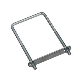 National Hardware N222-406 U-Bolt, 3/8-16 Thread, Steel, Zinc