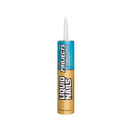 Liquid Nails LN-604 High-Strength Project and Foamboard Adhesive, Off-White, 10 oz Cartridge
