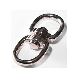 BARON 018-5/8 Chain Swivel, 5/8 in, 90 lb Weight Capacity, Nickel