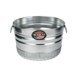 Behrens 32S Utility Basket, 1 bu Capacity, Galvanized Steel