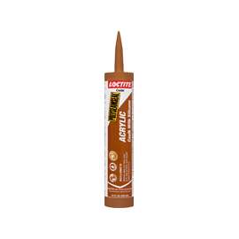 Loctite POLYSEAMSEAL 1507594 Acrylic Caulk, Cedar, 10 oz Cartridge
