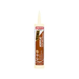 Loctite POLYSEAMSEAL 1507598 Acrylic Caulk, Almond, 10 oz Cartridge