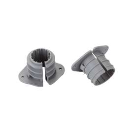 B & K P27-100HC Pipe Insulator, 1 in Opening, Polypropylene