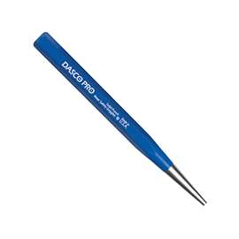 Dasco Pro 565-0 Solid Punch, 5/32 in Tip, 5-1/2 in L, HCS