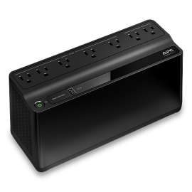 BN650M1 Back-UPS 650 VA Battery Backup System, 7 Outlets, 650 VA, 490 J