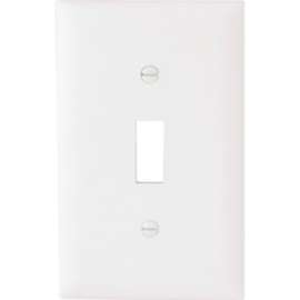 10PK WHT 1G Wall Plate