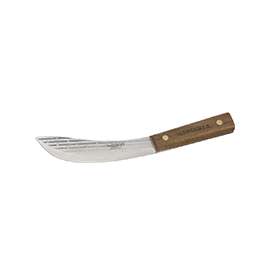 OLD HICKORY 71-6IN Fixed Lock, Plain Edge Skinner, 10-1/2 in OAL, Brown Handle