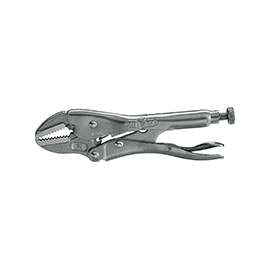 IRWIN VISE-GRIP Original 302L3 Locking Plier, 1-5/16 in Jaw Opening, Straight Jaw, Nickel Jaw, Plain-Grip Handle