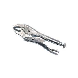IRWIN VISE-GRIP Original 0702L3 Locking Plier, 1-1/2 in Jaw Opening, Curved, Nickel Jaw, Plain-Grip Handle