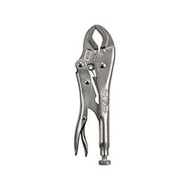 IRWIN VISE-GRIP Original 4935578 Locking Plier, 1-1/2 in Jaw Opening, Curved, Nickel Jaw, Plain-Grip Handle