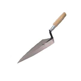 Marshalltown 19 10 Brick Trowel, Forged, Narrow, Taper Ground Steel Blade
