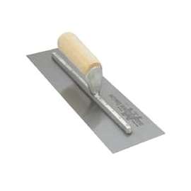 Marshalltown MX57 Finishing Trowel, Tempered Blade, Straight Handle, Spring Steel Blade