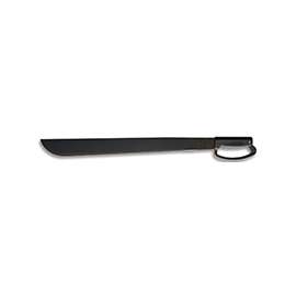 OKC 8519 Heavy-Duty Machete, 22 in Blade, D-Shaped Handle, Polymer Handle, Black Handle