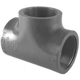 1-1/2PVC SCH80TxTxT Tee