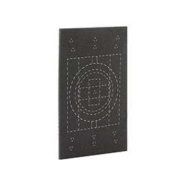HUBBELL 5019-0 Multi-Purpose Gasket, 4-5/8 in L, 2-7/8 in W, Polyethylene Foam, Black