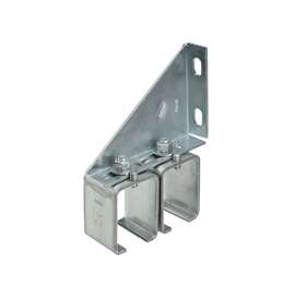 National Hardware N104-752 Adjustable Box Rail Splice Bracket, Steel, Galvanized