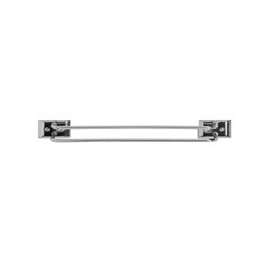 DECKO 38140 Towel Bar, Steel, Chrome, Surface Mounting