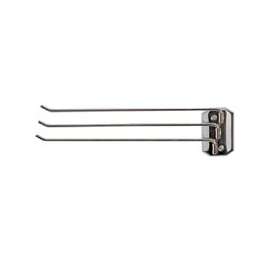 DECKO 38190 Towel Bar, Steel, Chrome, Surface Mounting