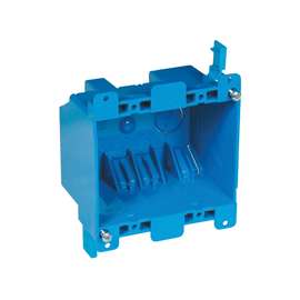 Carlon B225R-UPC Outlet Box, Clamp Cable Entry, Clamp Mounting, PVC