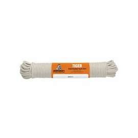 Tiger Sash Cord, 450 lb Cap., 100 ft, Cotton, White