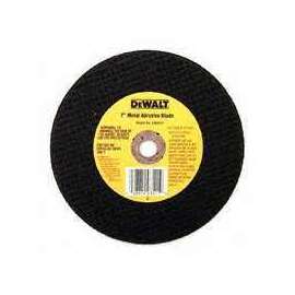 DeWALT HIGH PERFORMANCE DW3521 Abrasive Saw Blade, 7 in Dia, Aluminum Oxide Cutting Edge, 5/8 in Arbor