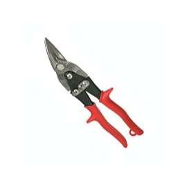 Crescent Wiss M1R Aviation Snip, Molybdenum Steel Blade, Red Handle, 9-3/4 in OAL