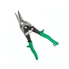 Crescent Wiss M2R Aviation Snip, Molybdenum Steel Blade, Green Handle, 9-3/4 in OAL