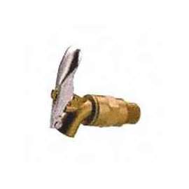 B & K 109-204 Self-Closing Drum and Barrel Faucet, 3/4 in MPT x Plain