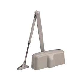ProSource Non-Holding Door Closer, 100 Lb, 36 In, 180 Deg, Ivory