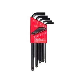 Eklind 13213 Hex Key Set, Steel, Black, 13-Piece