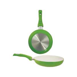 Euro-Ware Eurohome 8124-GR Fry Pan, Aluminum, Green
