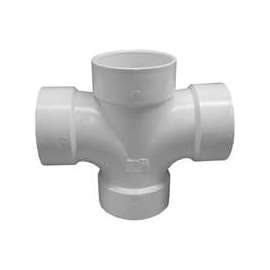 GENOVA 73530 Sanitary Tee, 3 in Hub, 3 in Hub, 3 in Hub