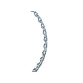 Koch A17752 Jack Chain, 10 lb Working Load Limit, #16, Steel, Electro-Galvanized