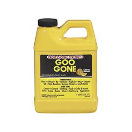 Goo Gone 2112 Refillable Goo and Adhesive Remover, Yellow, 32 oz Bottle