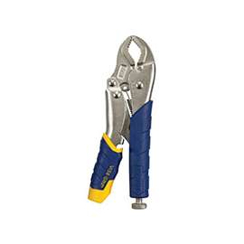 IRWIN VISE-GRIP Fast Release 13T Locking Plier, 1-1/2 in Jaw Opening, Curved, Nickel Jaw, Ergonomic Handle