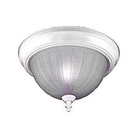 Boston Harbor Dimmable Ceiling Light Fixture, (2) 60/13 W Medium A19/Cfl Lamp, White