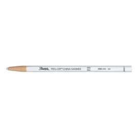 China Markers, Bullet Tip, White
