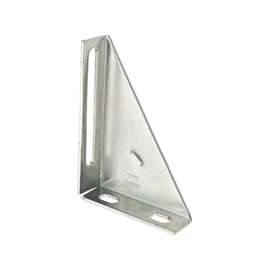 National Hardware N104-612 Double Triangle Bracket, Steel, Galvanized