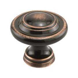 Prime-Line N 7385 Door Knob, Zinc, Classic Bronze