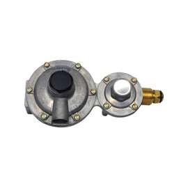 Mr. Heater F273863 2-Stage Propane Regulator, Brass, For Propane Fueled Indoor or Outdoor Appliances