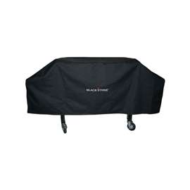 Blackstone 1528 Grill Cover, 22-1/2 in L, 66-1/2 in W, 26 in H, Polyester, Black