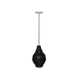 Korky BEEHIVE Max 99-4A Toilet Plunger, 6 in Cup, T-Shaped Handle